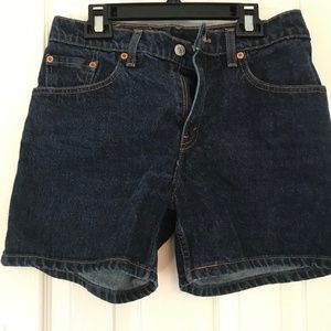 Levi denim shorts